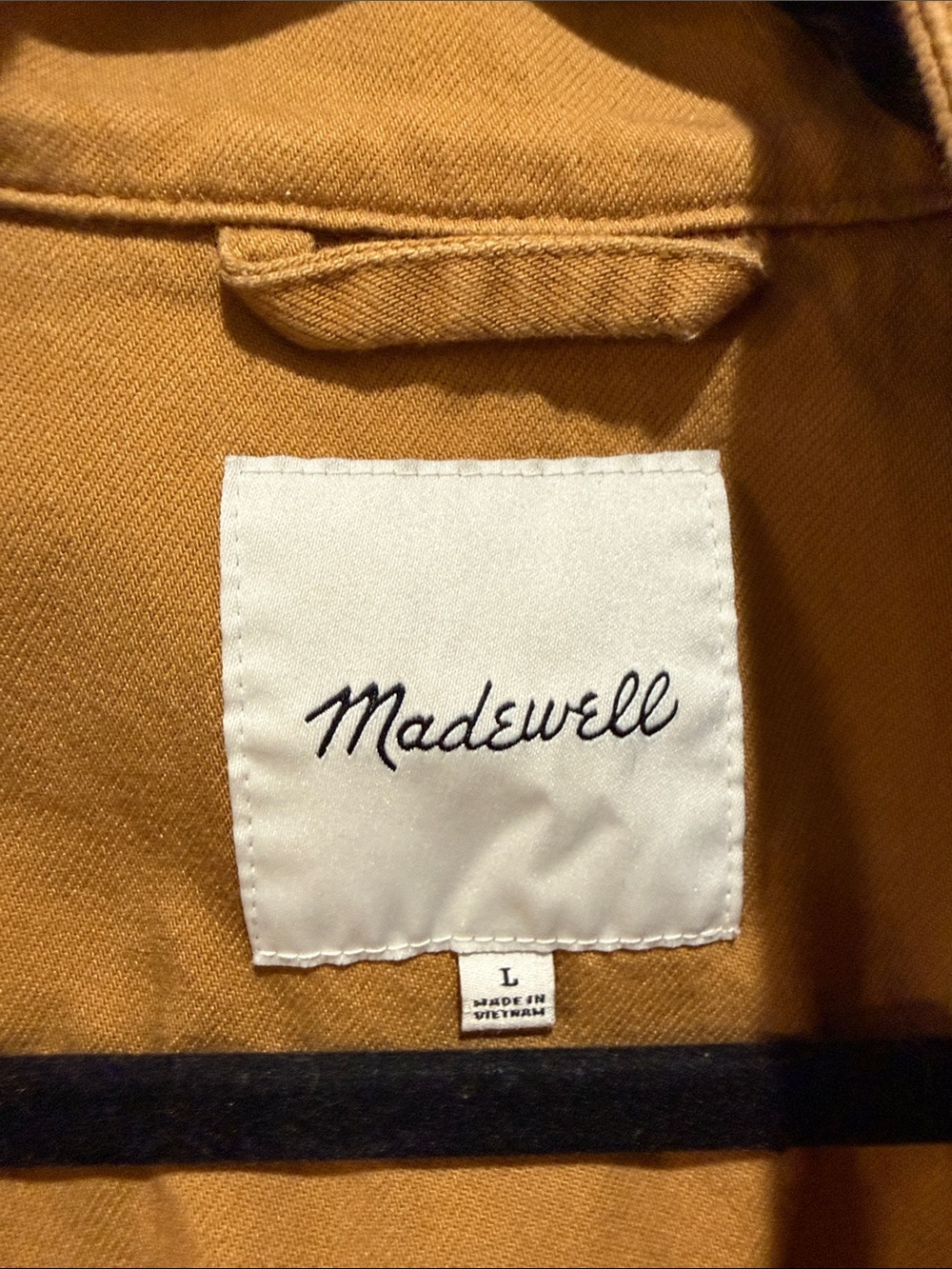 Madewell Cropped Utility Jacket - Caramel - Picture 2 of 8